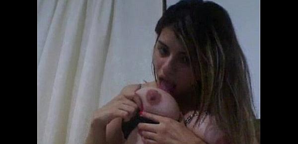  girlfriend cheating boyfriend on cam with a stranger
